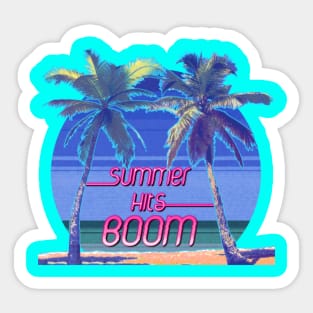 SUMMER HITS Sticker